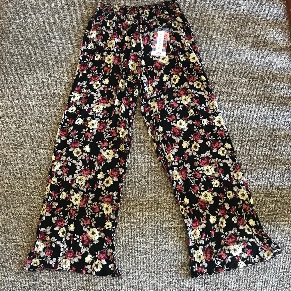 One5One Floral Boho Pants